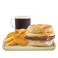 Sausage Egg & Cheese Biscuit Combo