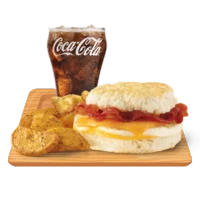 Bacon Egg & Cheese Biscuit Combo