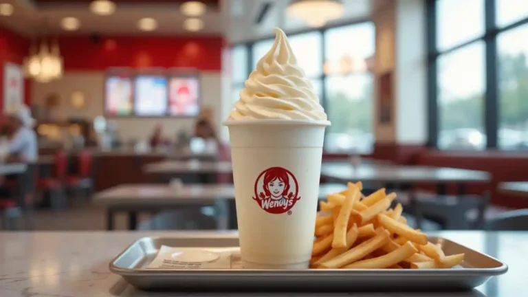 Wendy's vanilla frosty price and calories