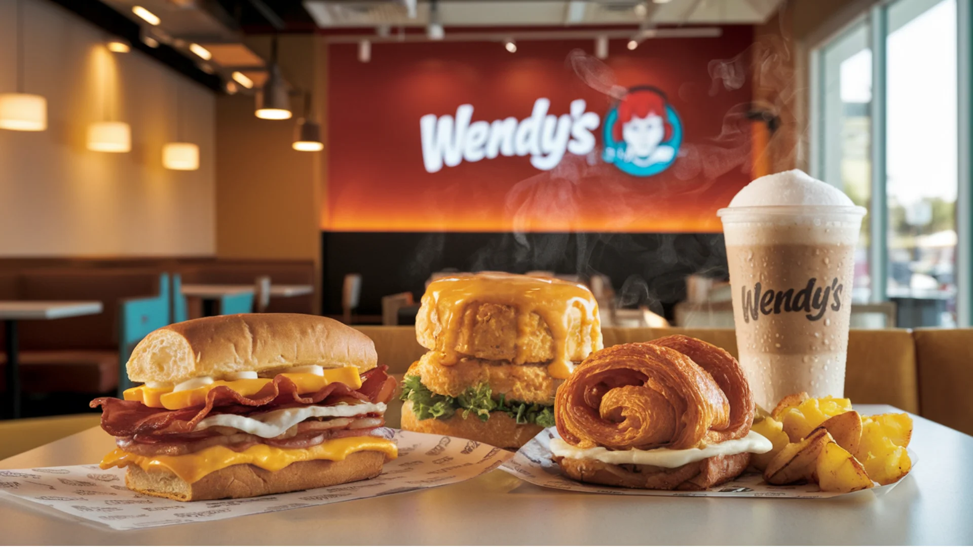 Wendy's Breakfast Menu Prices and pictures